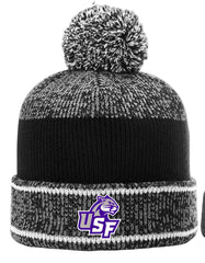 Richardson 148 Heather Beanie with Pom