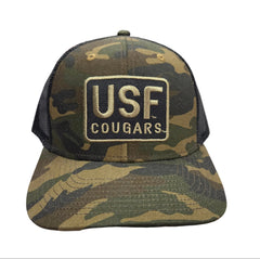 MV Sport The Game Camo Trucker Snapback Cap