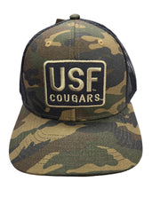 MV Sport The Game Camo Trucker Snapback Cap