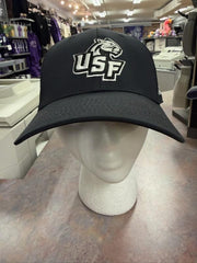 MV Sport A-Flex White Stretch Fit Cap with NEW Logo