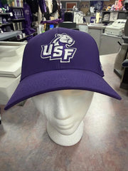 MV Sport A-Flex White Stretch Fit Cap with NEW Logo