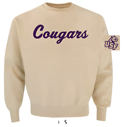 Clearance - Signature Concepts Cougars Classic Crewneck Sweatshirt