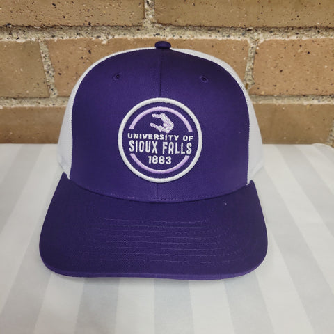 The Game Purple Trucker Snapback Cap