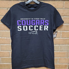 Ouray Black Soccer T-Shirts