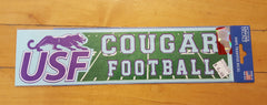 Potter Decals Cougar Football Knock-Out Decal
