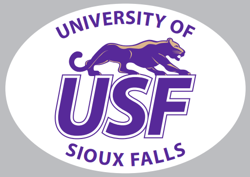 Potter Decals Oval USF Sticker